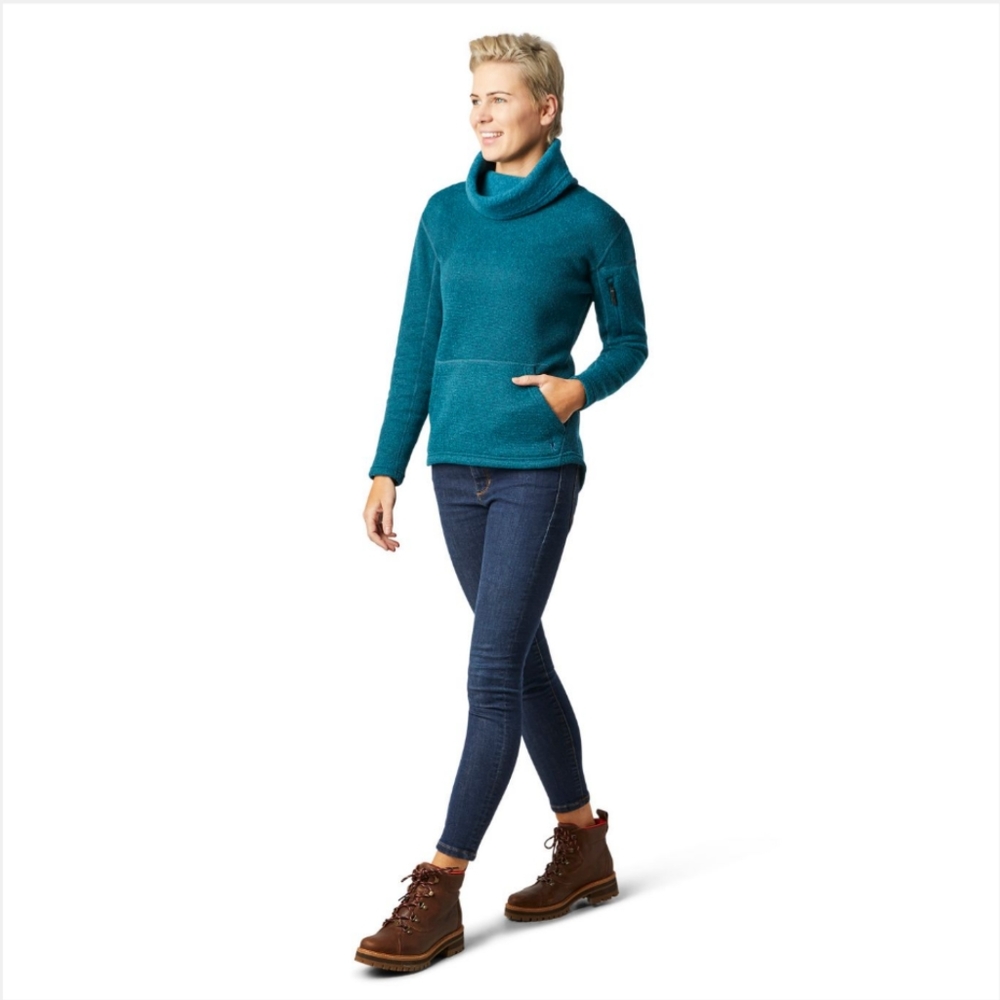Smartwool Hudson Trail Pullover Fleece Sweater (L)